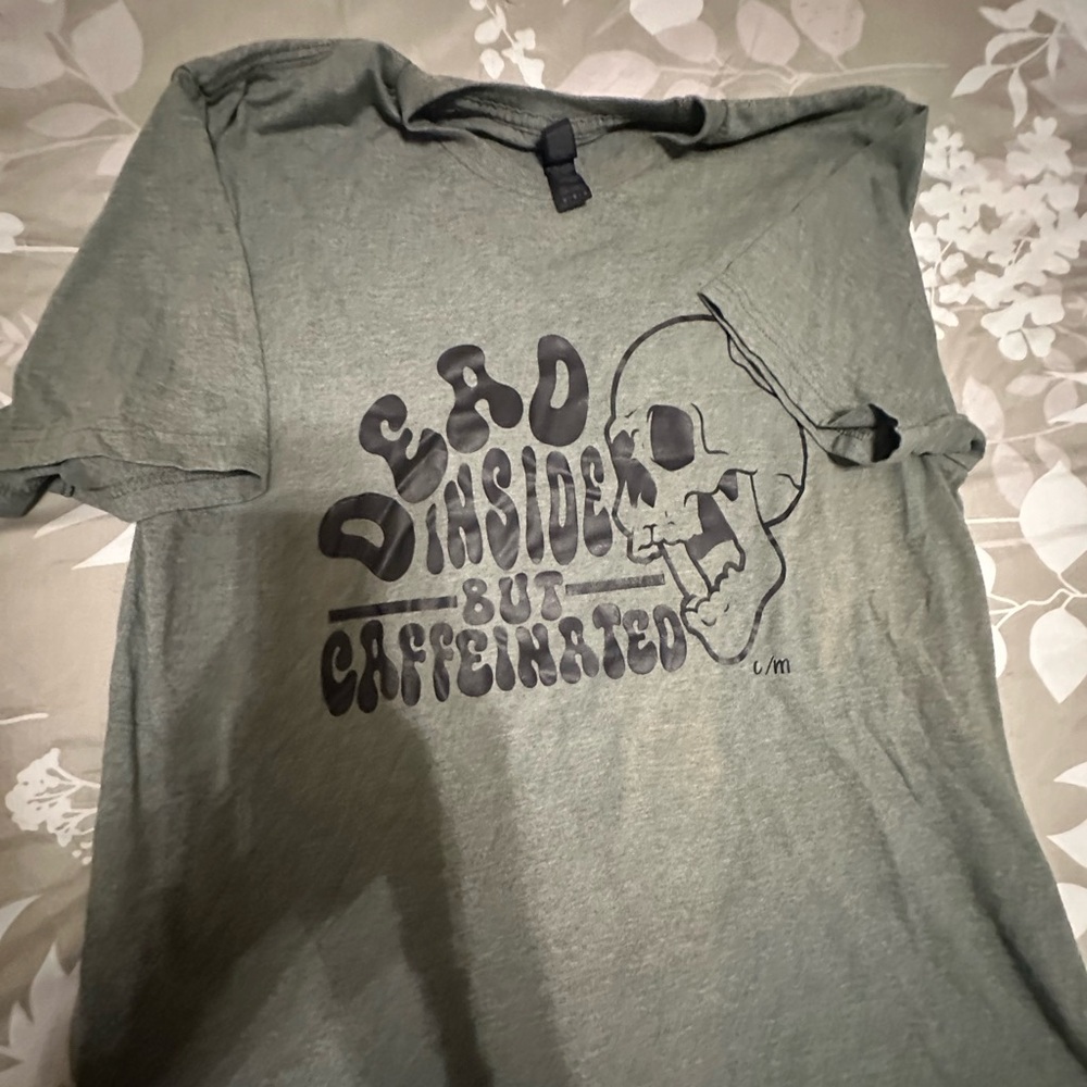 Graphic Olive Green T-Shirt